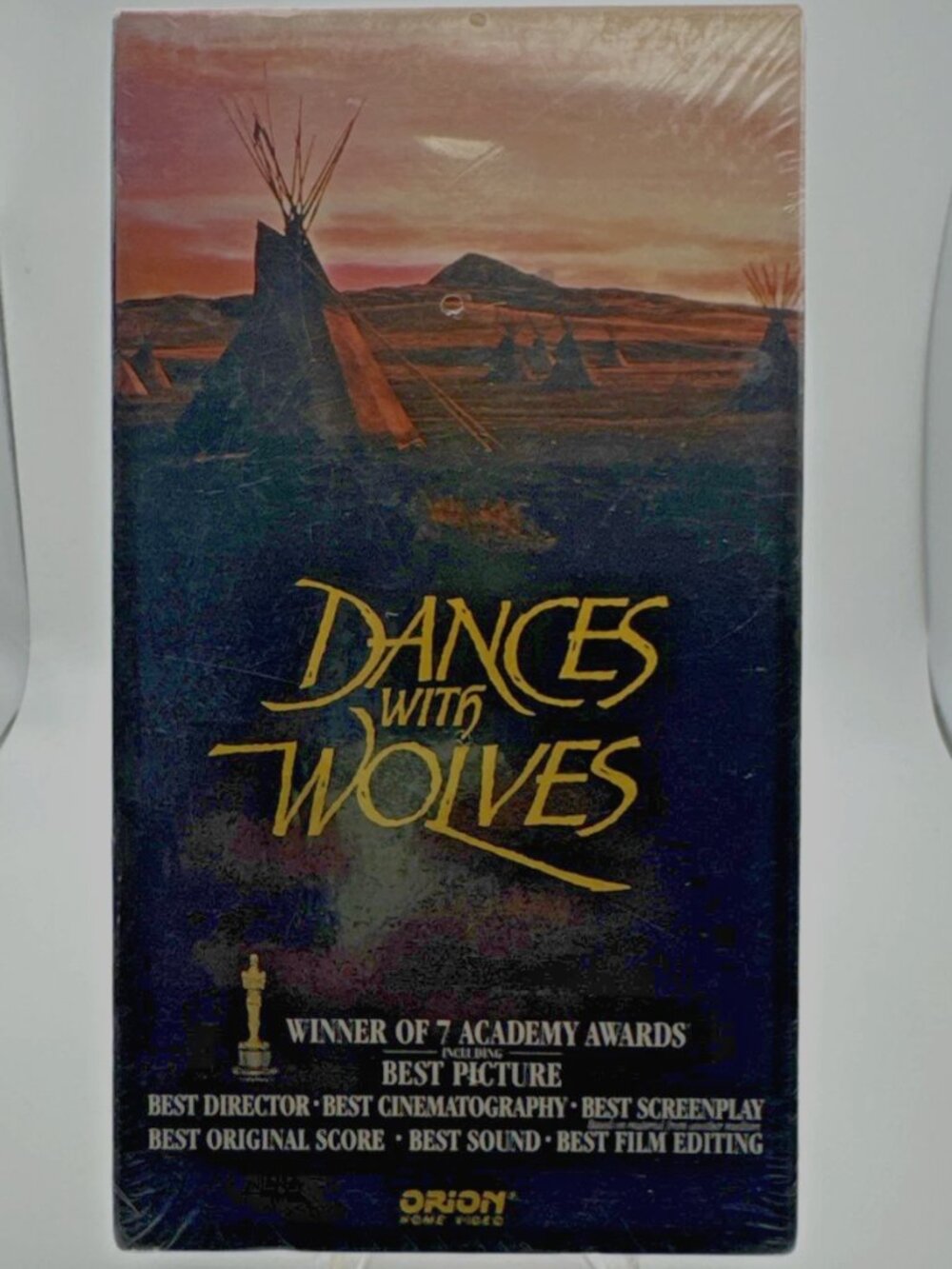 Rare - Dances with Wolves (VHS, 1991) NEW SEALED Watermark - Kevin Costner